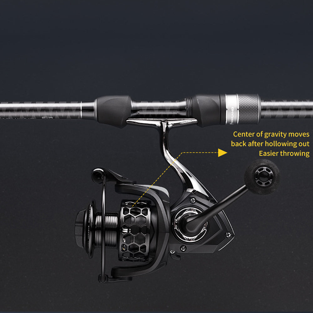 SOUNSI GTA Series Spinning Wheels Lure Fishing Reels Smooth Out Of The Line Ultra-Long Throwing Spinning Wheel Fishing Wheels