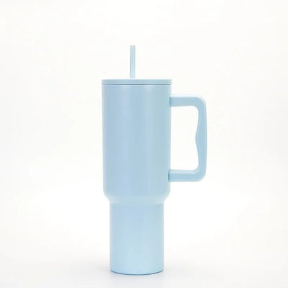 Thickened Handle Ice Cup Large Capacity Coffee Cup 304 Stainless Steel Cup Thermos Cup Water Cup Wholesale Tatreez Nana