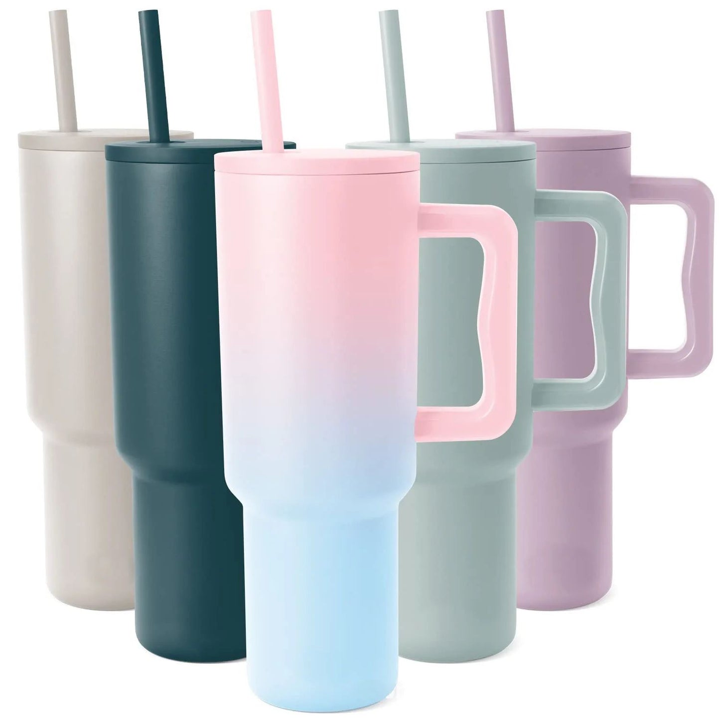 Thickened Handle Ice Cup Large Capacity Coffee Cup 304 Stainless Steel Cup Thermos Cup Water Cup Wholesale Tatreez Nana
